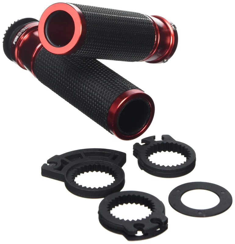 Puig 6326R Grips Ascent Set, Red, 119 mm