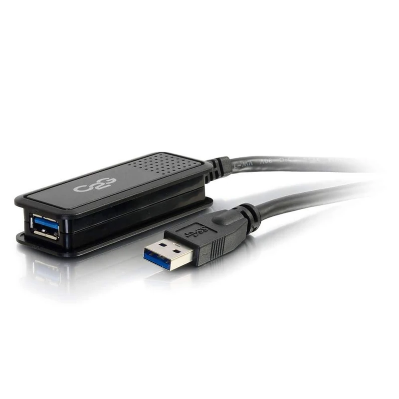 C2G 5M USB 3.0 USB-A Male to USB-A Female Active Extension Cable - 5Gbps Transfer Speed