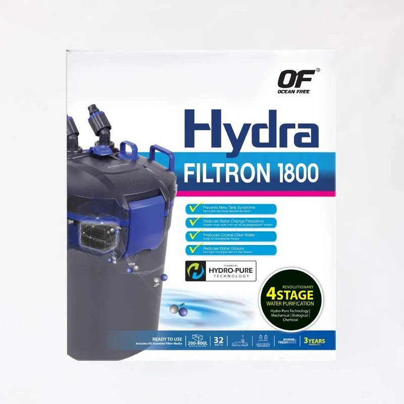 Ocean Free HY1800 Hydra Filtron Outdoor Filter