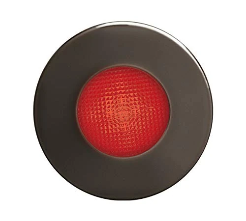Daisalux Lyra R/R LED Beacon Transparent Red 230 Graphite