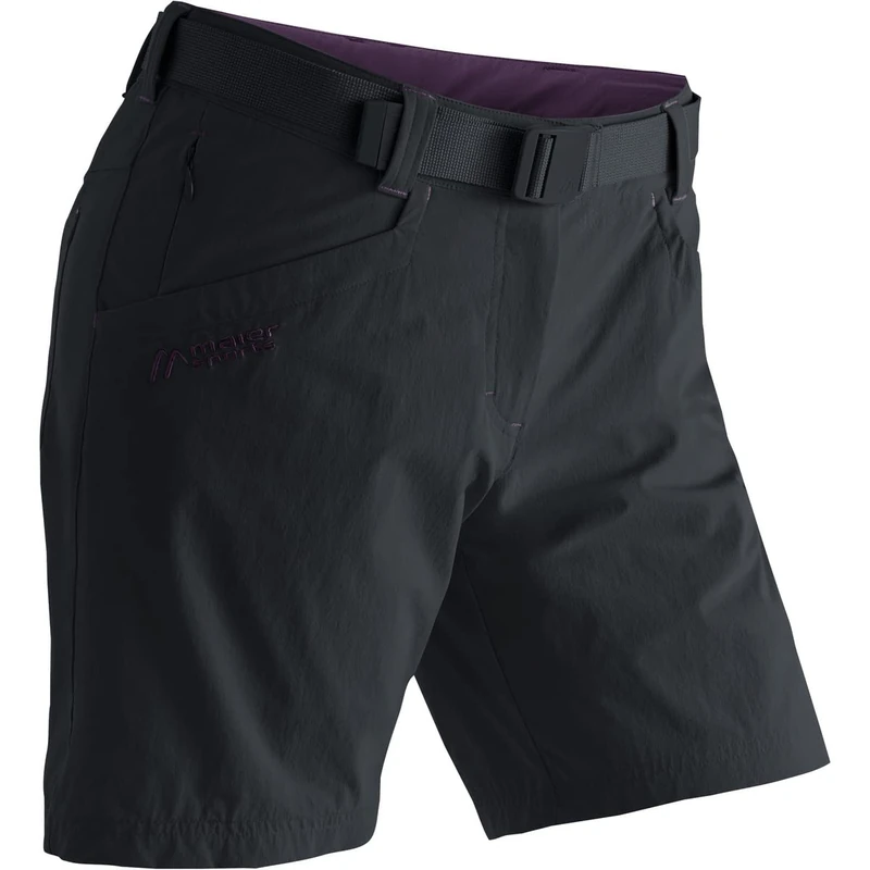 Maier Sports Kluane, Women's short hiking trousers, Water-repellent outdoor trousers for trekking and hiking, PFC-free, mSTRETCH pro 4 & dryprotec