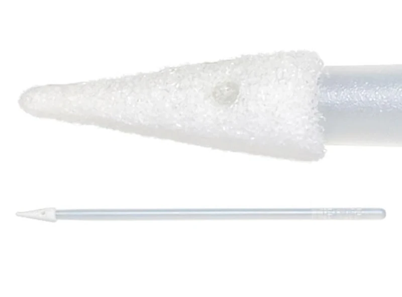 Texwipe TX750E Cleanroom Swab, Cleanfoam Tip and ESD Handle, 0.14"L Tip; 500/BG