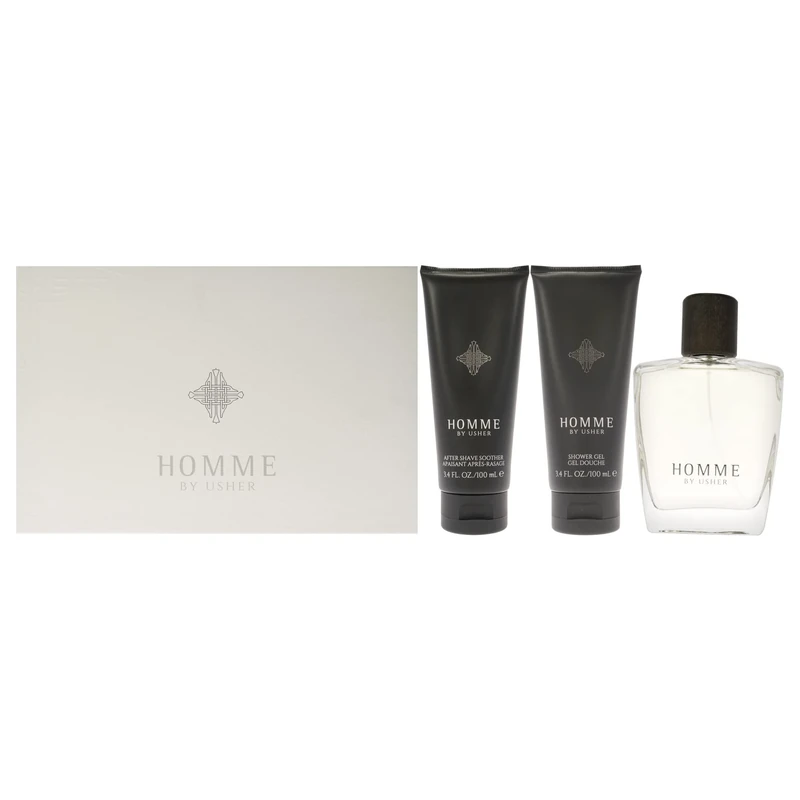 Usher - 3Pc Gift Set 3.4oz Edt Spray, 3.4oz Shower Gel, 3.4oz After Shave Soother3 Stück