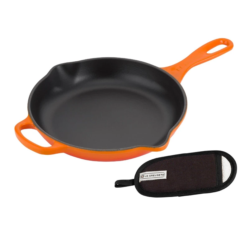 Le Creuset Cast Iron Skillet Pan Handle Glove, 23 Cm - Volcanic