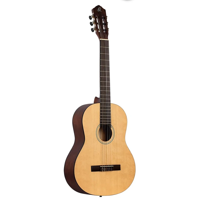 Ortega Guitars 4/4 Classical Guitar – Student Series – Spruce, Catalpa, Natural (RST5M)
