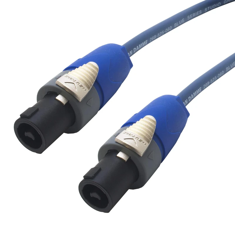 Van Damme Studio Grade 2x2.5mm Speakon to Speakon Passive Speaker Lead (10m)