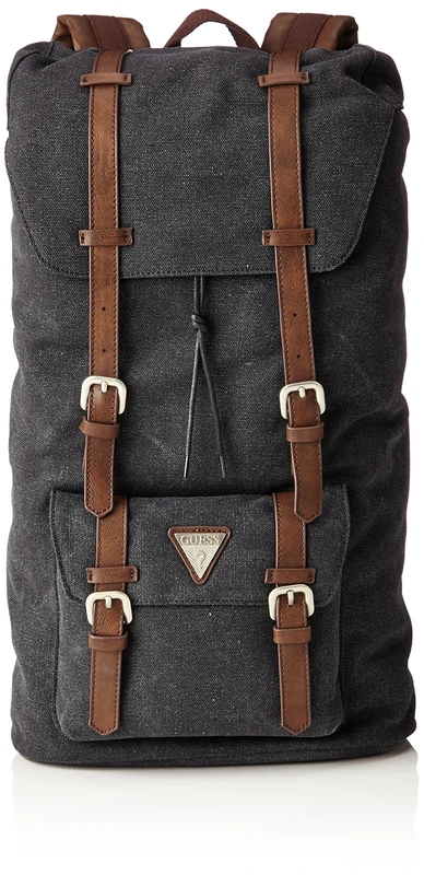 Guess Urban, Men's Backpack, Nero, 17x50x33 cm (W x H L) - Image 1