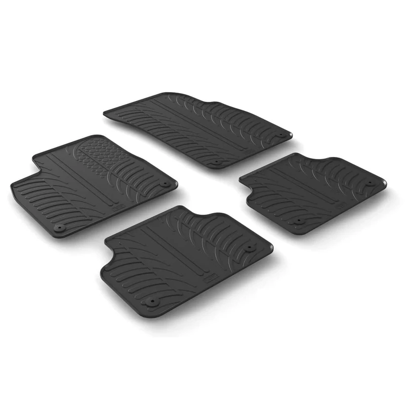 Tailored rubber mats - compatible for Audi Q7 (06/15>) - Audi Q8 (09/18>) - Lamborghini Urus (06/18>)