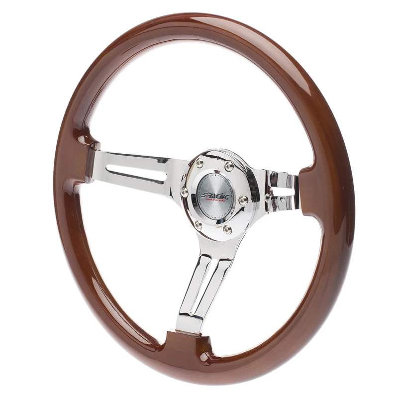 Simoni Racing Sport Steering Did a Goblet in Wood, black