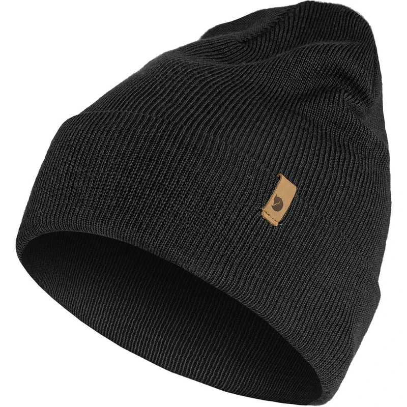 Fjällräven Mens Classic Knit Hat, Black