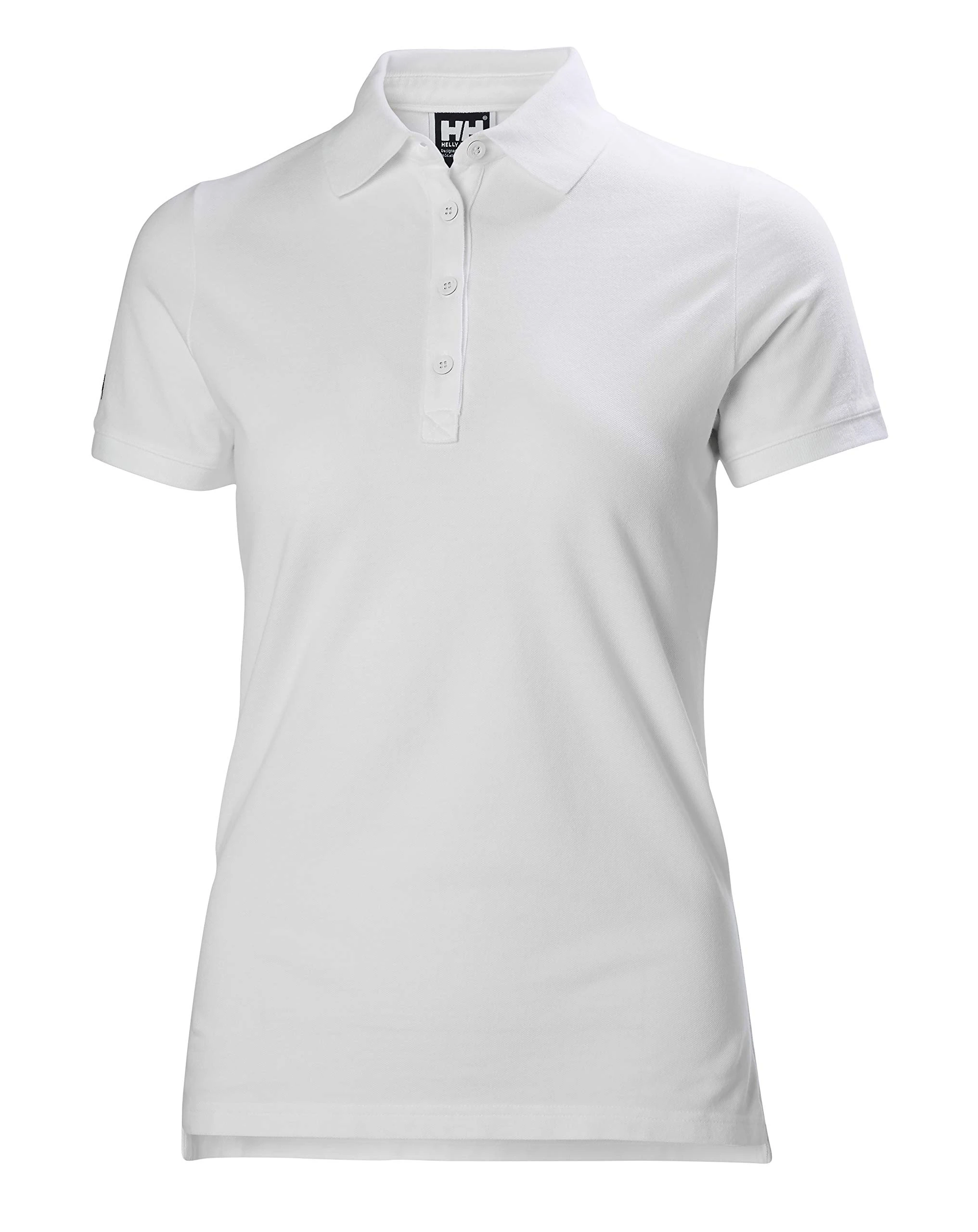 Helly Hansen Women's W Crew Pique 2 Polo, White, L