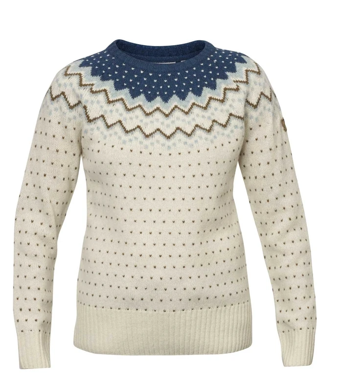 Fjallraven Övik Knit Sweater W Sweatshirt - Glacier Green, XXS