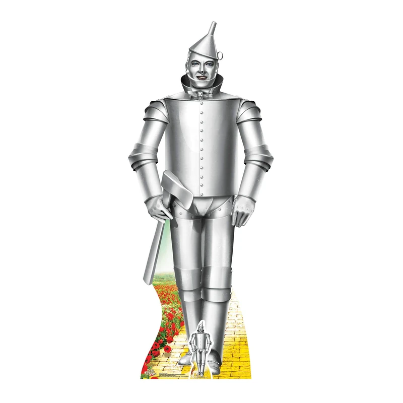 Star Cutouts SC975 Tin Man (Jack Haley) Wizard of Oz Lifesize Cardboard Cutout 171cm – Iconic Film Display for Fans, Collectors & Decorations - Image 1