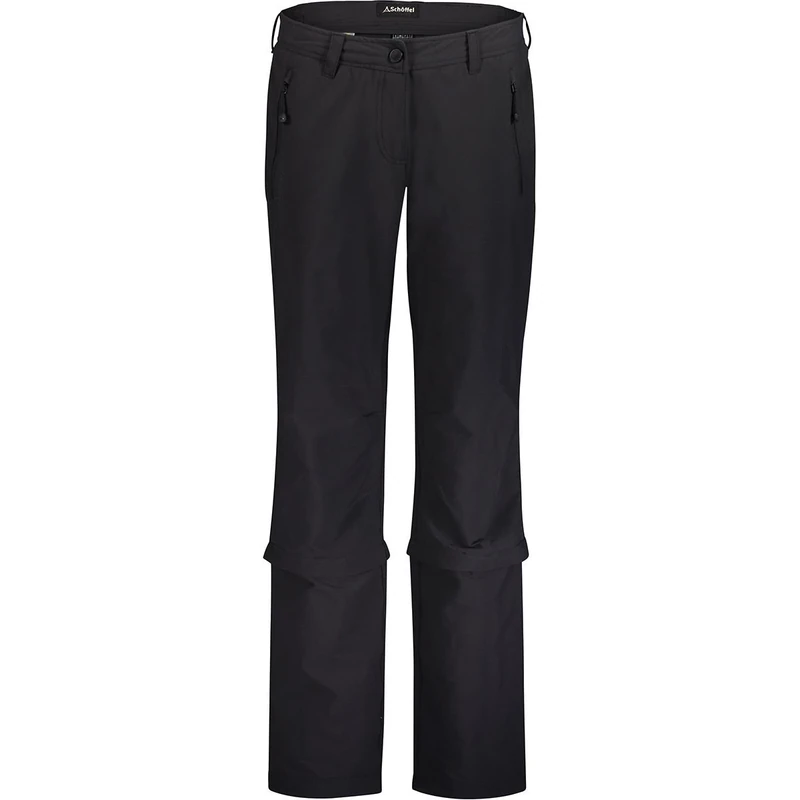 Schöffel Women's Pants Engadin Zip Off Women's Pants, Black*12L