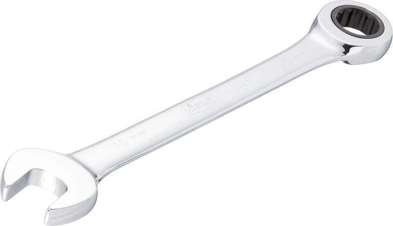 Vigor V4966 Ratcheting Combination Wrenches, Long Style 39 cm