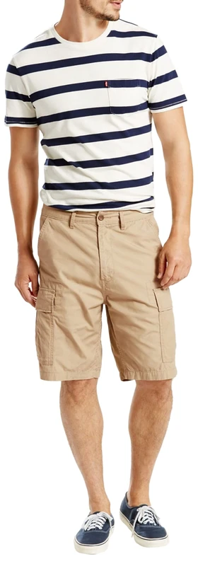 Levi's Men's Carrier Cargo Shorts, True Chino Ripstop Wt, 34