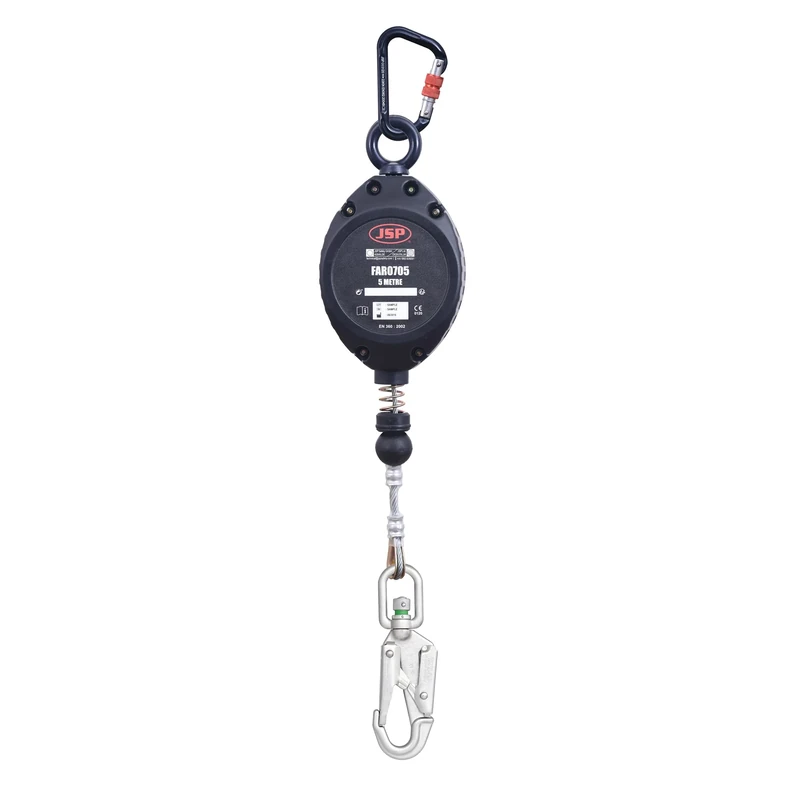 JSP 5m Wire Retractable Fall Limiter (Atex app) (FAR0705)