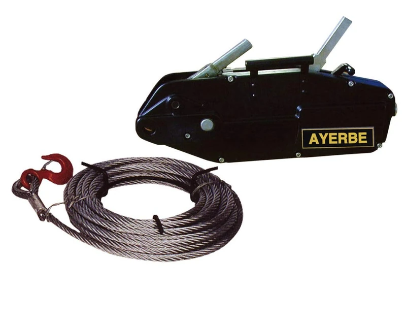 Ayerbe - Traccióner ay-trac-3.2 Cable 10m 3200kg Aluminium