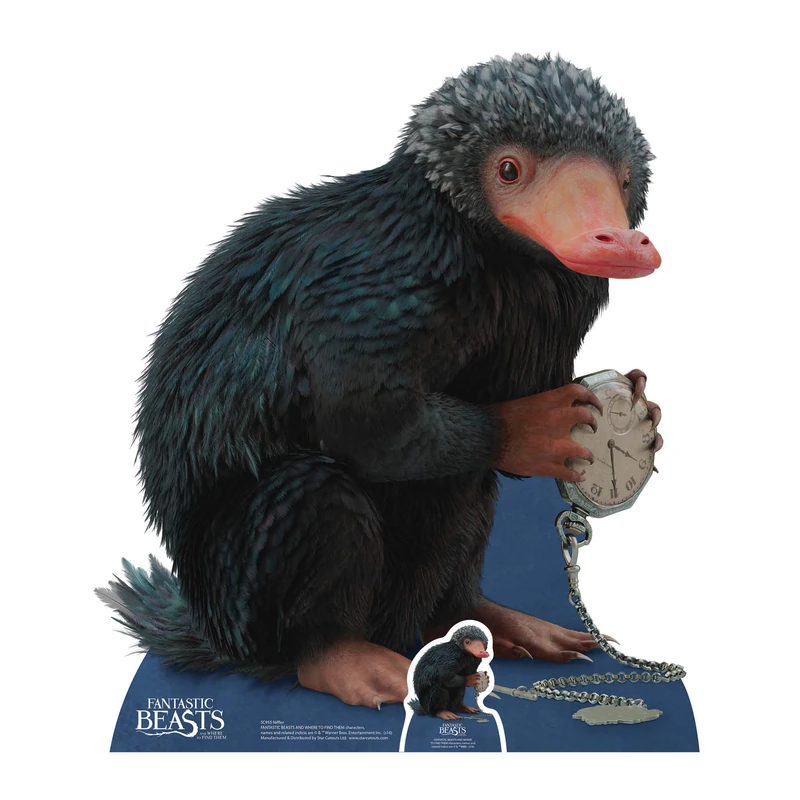 Star Cutouts Niffler Fantastic Beasts Lifesize Cardboard Cutout – Magical Wizarding World Party Decoration & Fan Display - Image 1