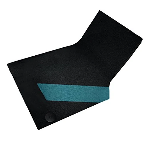 Audi 8V1061270C Decorative Textile Door Mat Front/Rear Fog Blue/Ibiswhite A3 Pack of 4