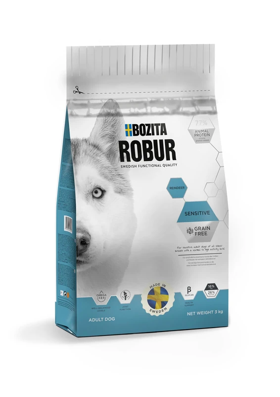 Bozita Sensitive Grain Free Reindeer Dog Food Pack of 1 x 3 kg