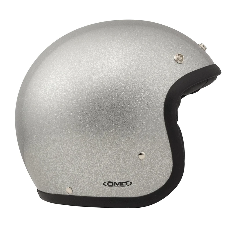 DMD 1jts30000gs04 Helmet Moto, Glitter Silver, L - Image 1