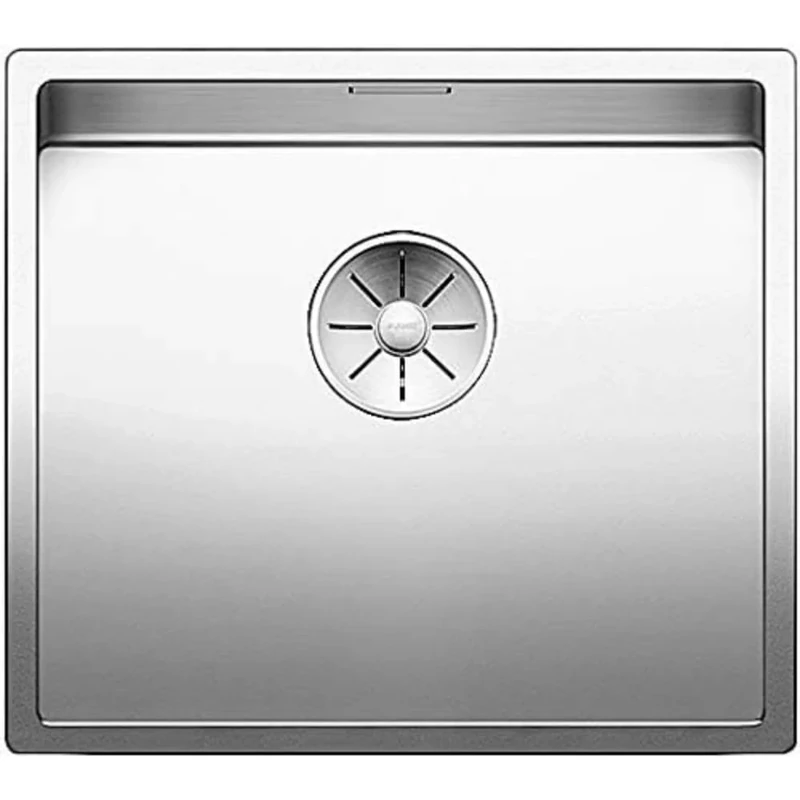 BLANCO CLARON 450-U | Stainless steel sink | Installation type: undermount installation | For 50 cm wide base cabinets | Resistant to scratches | Spacious bowl volume for optimum use | [49x44x19.9 cm]
