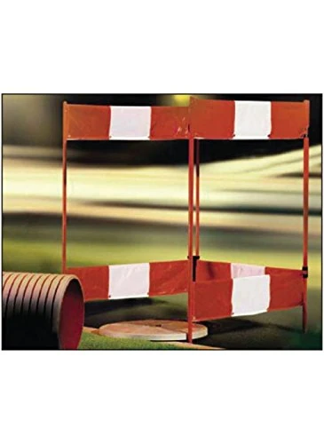 Caledonia Signs 57988 Folding Barrier, 3 Sides, Regular, 750 mm x 1100 - Image 1