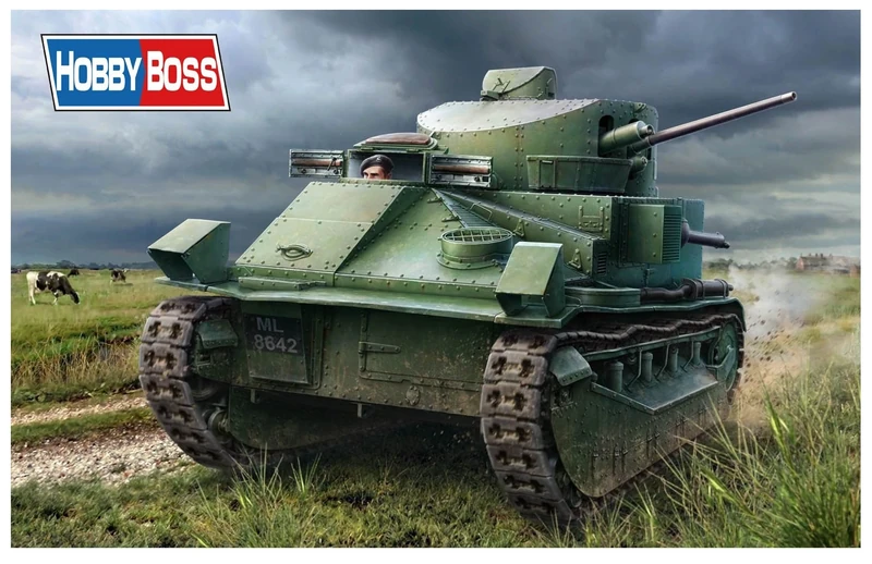 Hobbyboss 83880 1:35 Scale Vickers Medium Tank MkII Plastic Model Kit