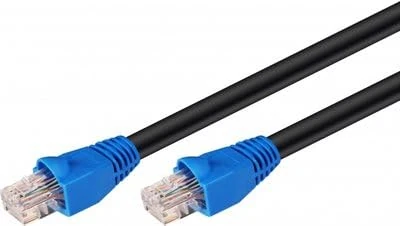 MicroConnect B-UTP660SOUT Network Cable 60 m Cat6 U/UTP (UTP) Black - Network Cables (60 m, Cat6, U/UTP (UTP), RJ-45, RJ-45, Black)