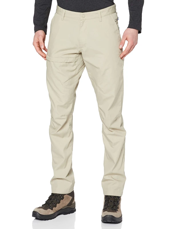 Fjallraven 81541 Travellers Trousers M Pants Mens Limestone 46