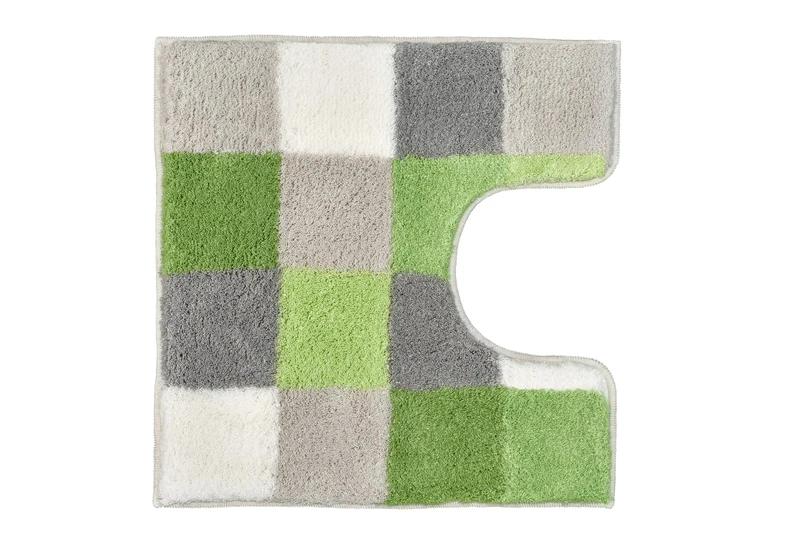 Kleine Wolke Caro Pedestal Mat, Thistle, 55 x 55 cm - Image 1