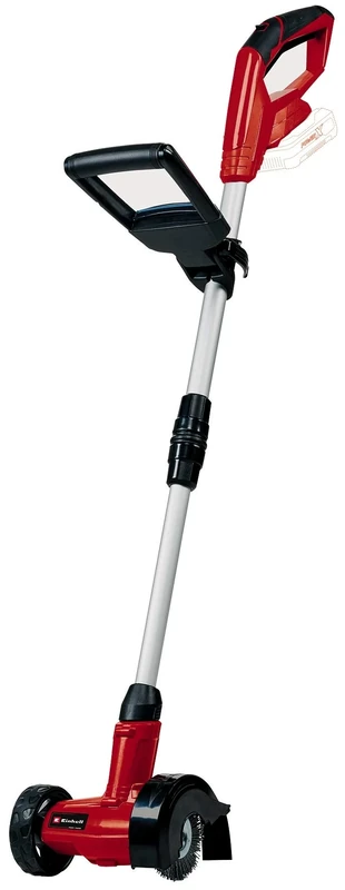Einhell Power X-Change 18V Cordless Grout Cleaner - Adjustable Telescopic Long Handle, Replaceable Brushes (Nylon And Steel Included) - GE-CC 18 Li Solo (Battery Not Included)