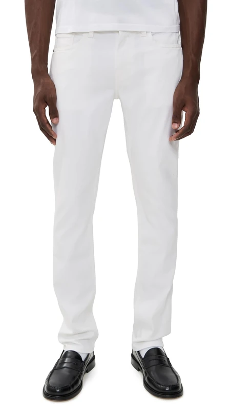 PAIGE Men's Federal Transcend Slim Straight Jeans, Icecap, 36 - Image 1