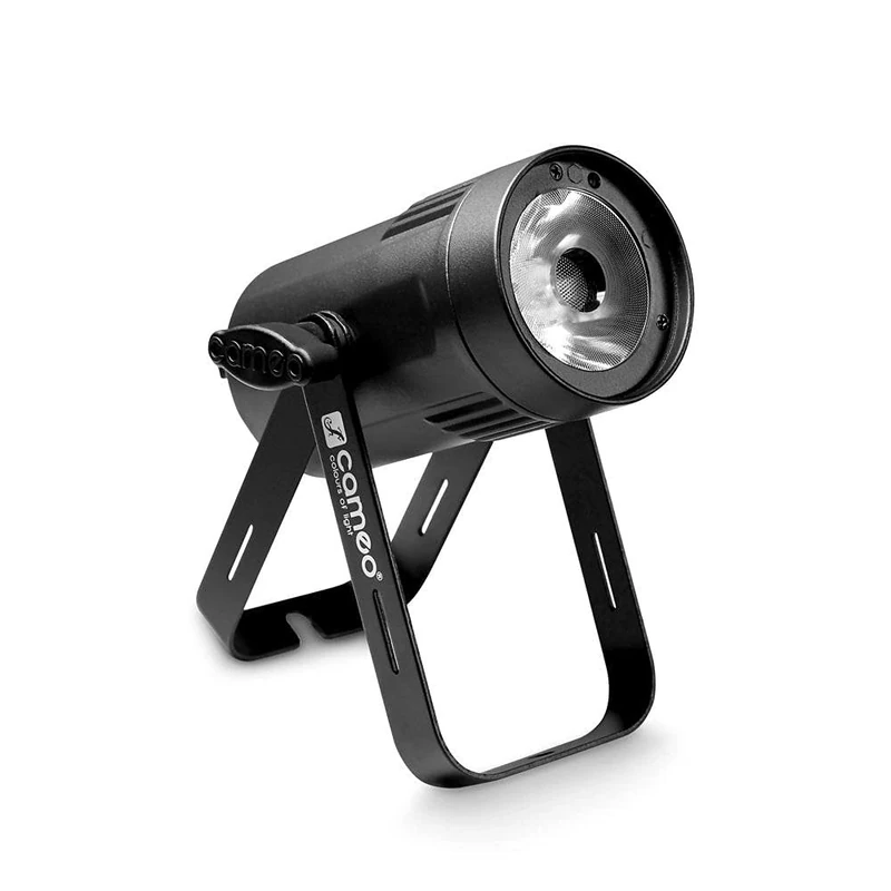 Cameo Q-SPOT 15 W - Compact Spot Light with 15 W Warm White LED in Black Housing