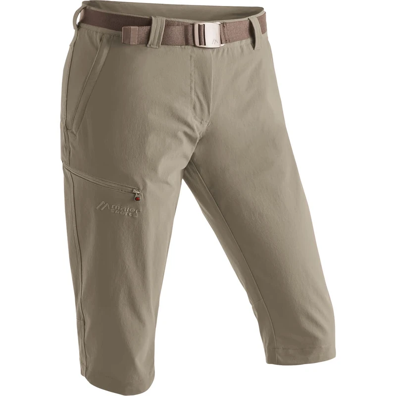 Maier Sports Women's Capri Inara Slim 3/4, Womens, Inara Slim 3/4, Coriander, 42