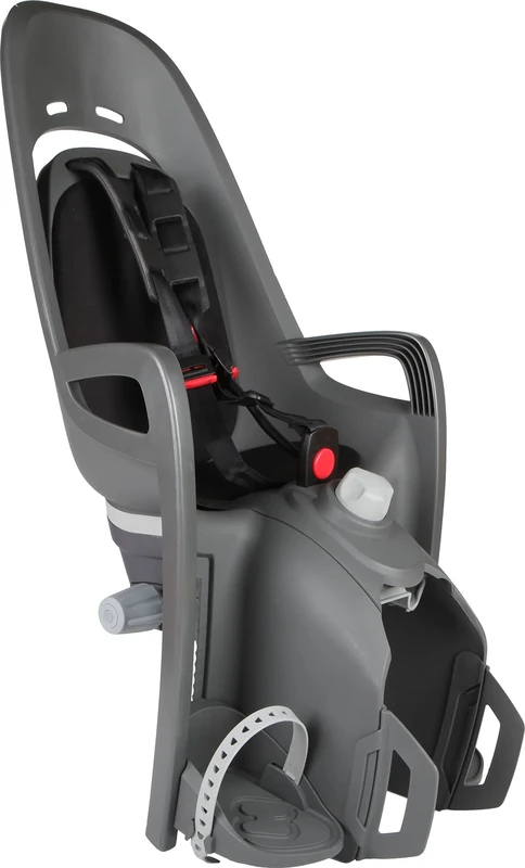 HAMAX Zenith Relax Pannier Mounted Child Bike Seat - Grey/Black - Image 1