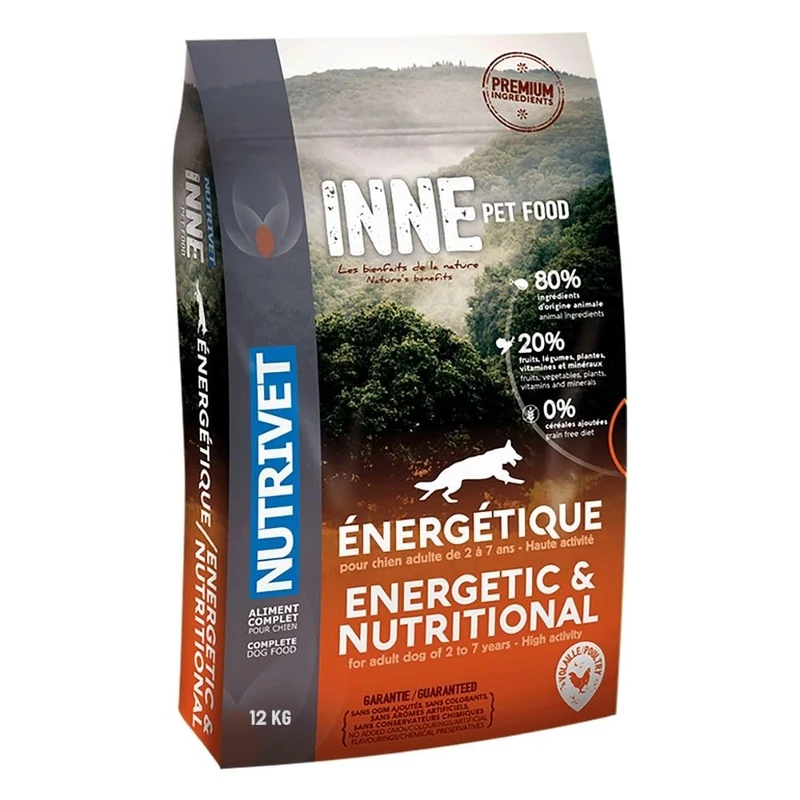 Nutrivet Inne Energy From 14 Months for Dogs 12 kg Bag