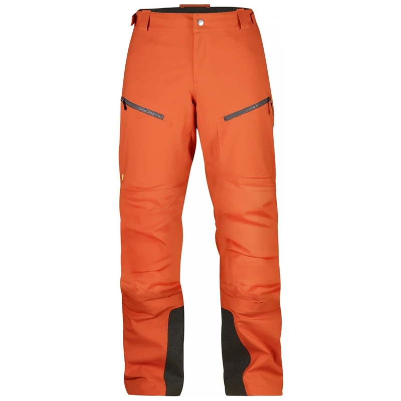 FJALLRAVEN F89867-208 Bergtagen Eco-Shell Trousers W Hokkaido Orange 48