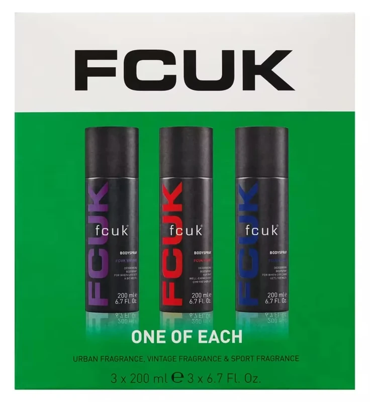 FCUK Bodyspray Trio : Vintage,Sport and Urban by FCUK - Image 1