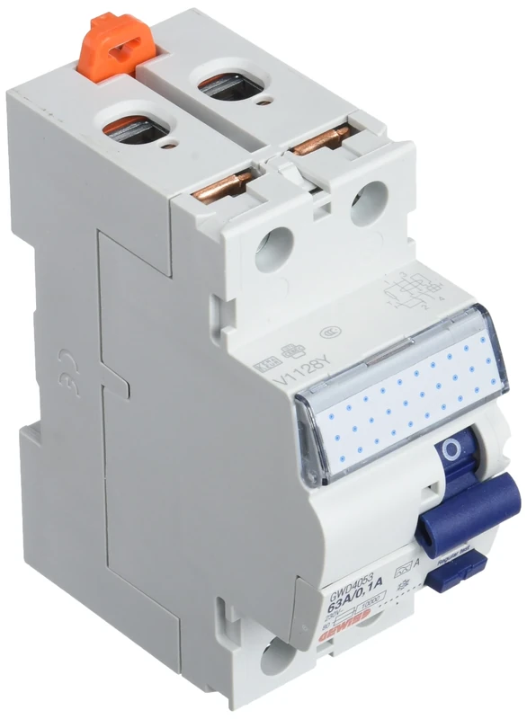 Gewiss Power - 2-Pole idp Differential 63a Instant.a/0.1 2 modules