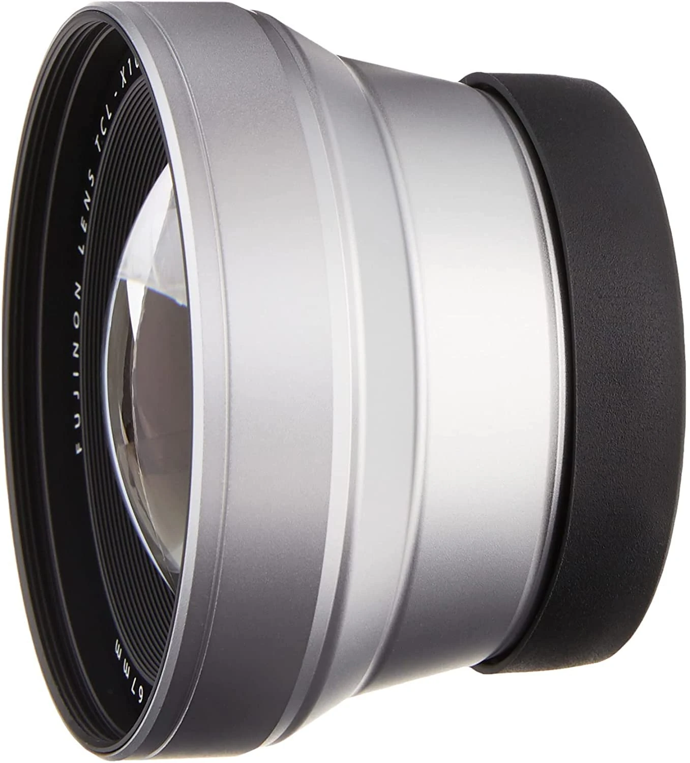 FUJIFILM TCL-X100 II Tele Angle Lens Silver - auto recognition with X100F