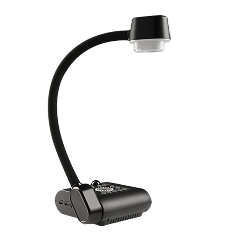 Aver 61P0J7P000 8 MP Visualizer Document Camera with Auto Focus and Flexible Arm - Black - Image 1