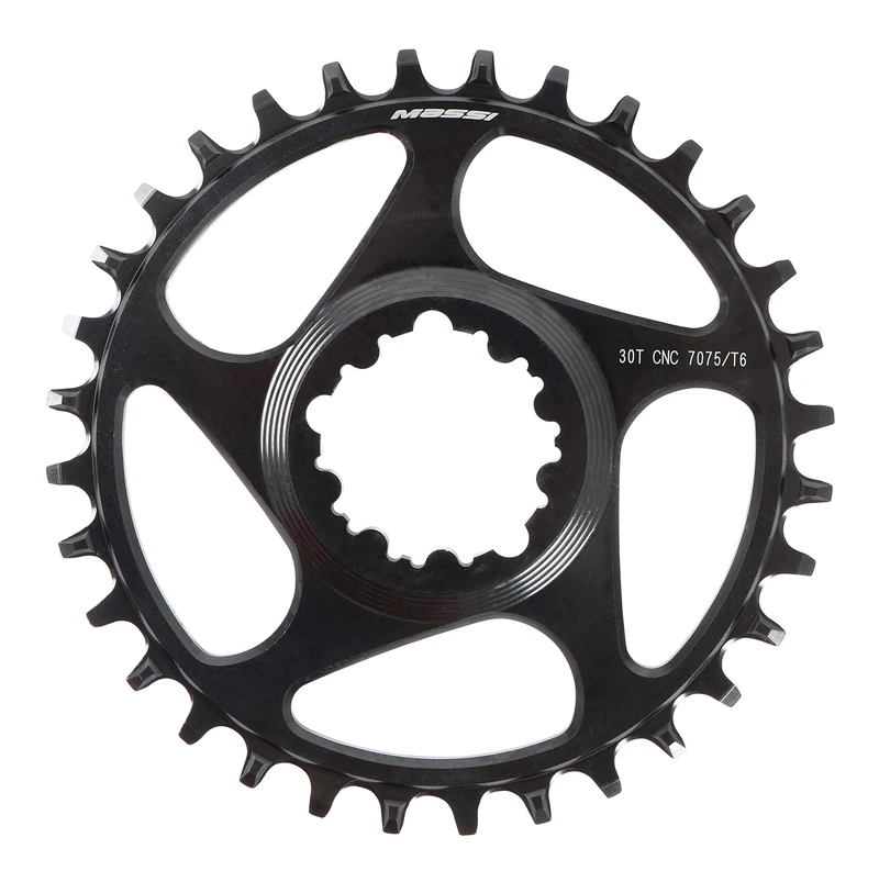 Massi Direct Mount 30T Plates, Black, One Size