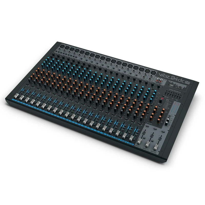 LD Systems VIBZ 24 DC - 24 Channel Mixing Console with DFX and Compressor