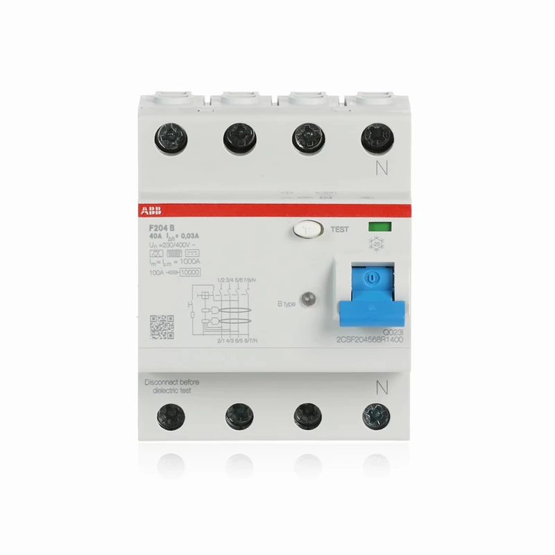 ABB 2CSF204592R1400 Entrelec Differential Switch, 4 Poles, 40 B, 30 mA