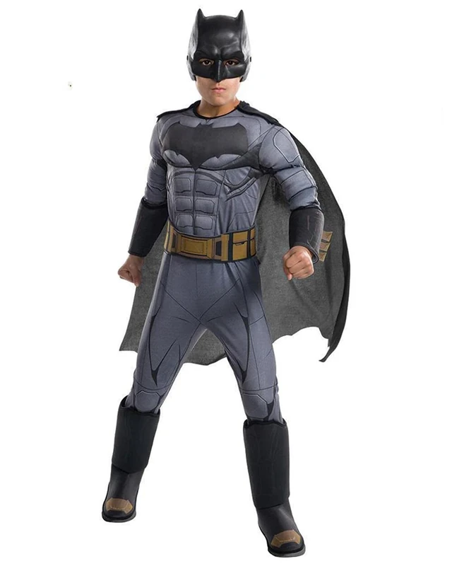 Rubies 640170 Disfraz Batman Jl Moevie Premium Inf Justice League Child Costume, Grey, S