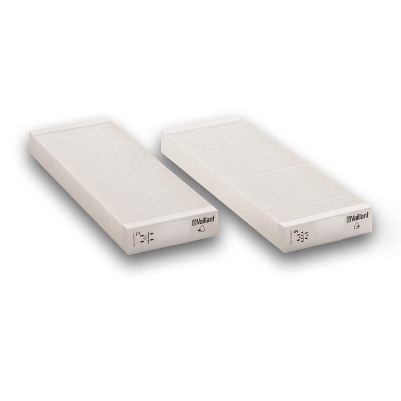 Vaillant Fine Filter Set F7 for Wall Units, Replacement Filter for recoVAIR VAR 260/4(E) & 360/4(E), air Filter Set with Filter Class F7/G4 for Central Ventilation Unit, 0020180809