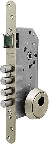 Tesa r200 – Cylinder Lock 50 Round T60 60 mm Stainless Steel - Image 1