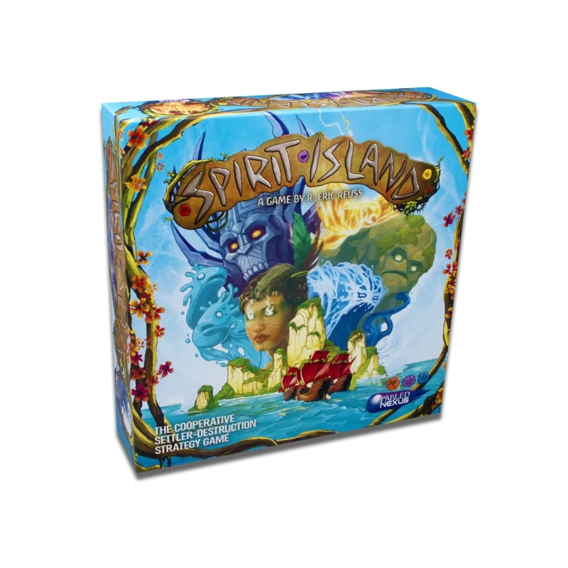 Greater Than Games | Spirit Island | Board Game | 1 - 4 Players | Ages 14+ | 90 - 120 Minutes Playing Time